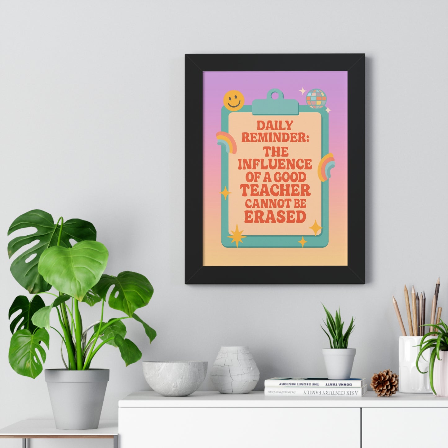 Daily Reminder: The Influence of a Good Teacher Cannot be Replaced smiley