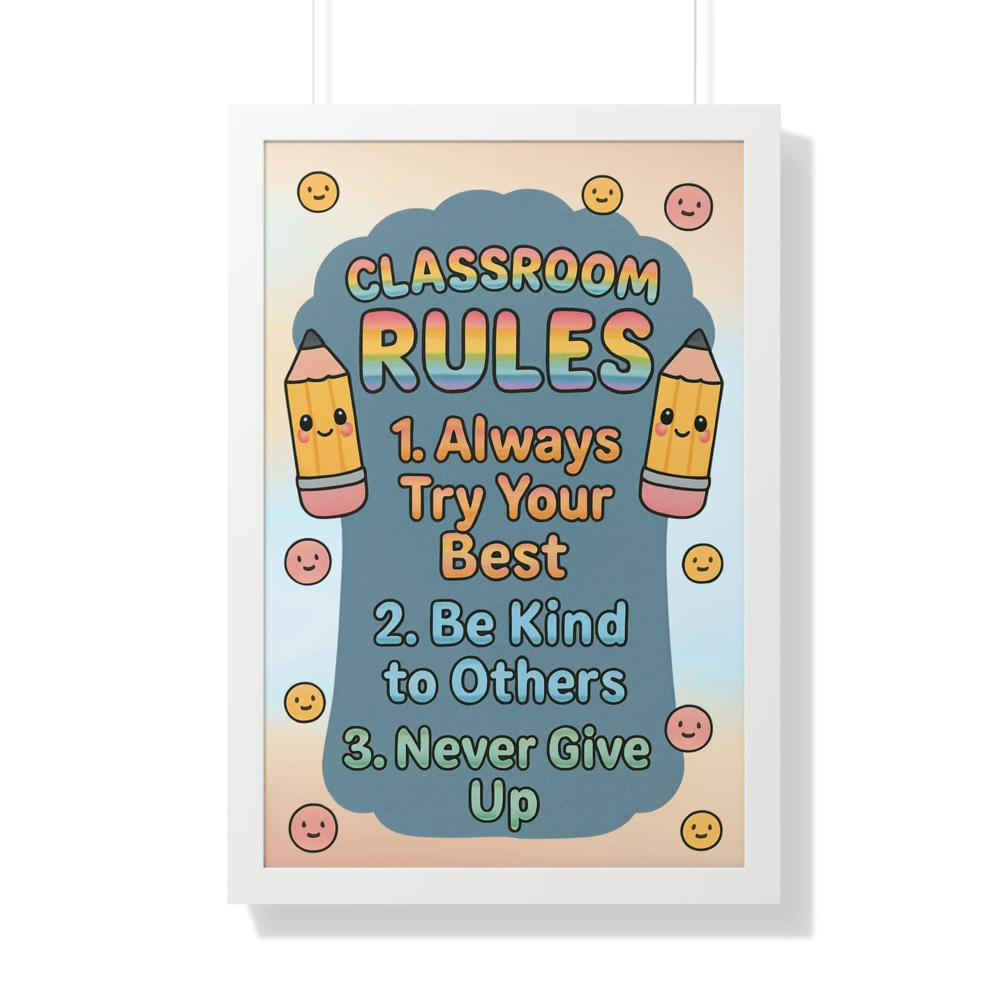 Classroom Rules, Pencil