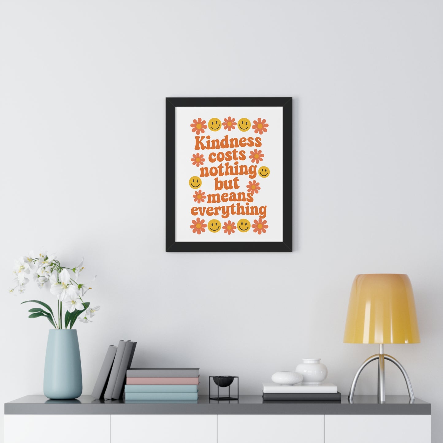 Kindness Costs Nothing Orange