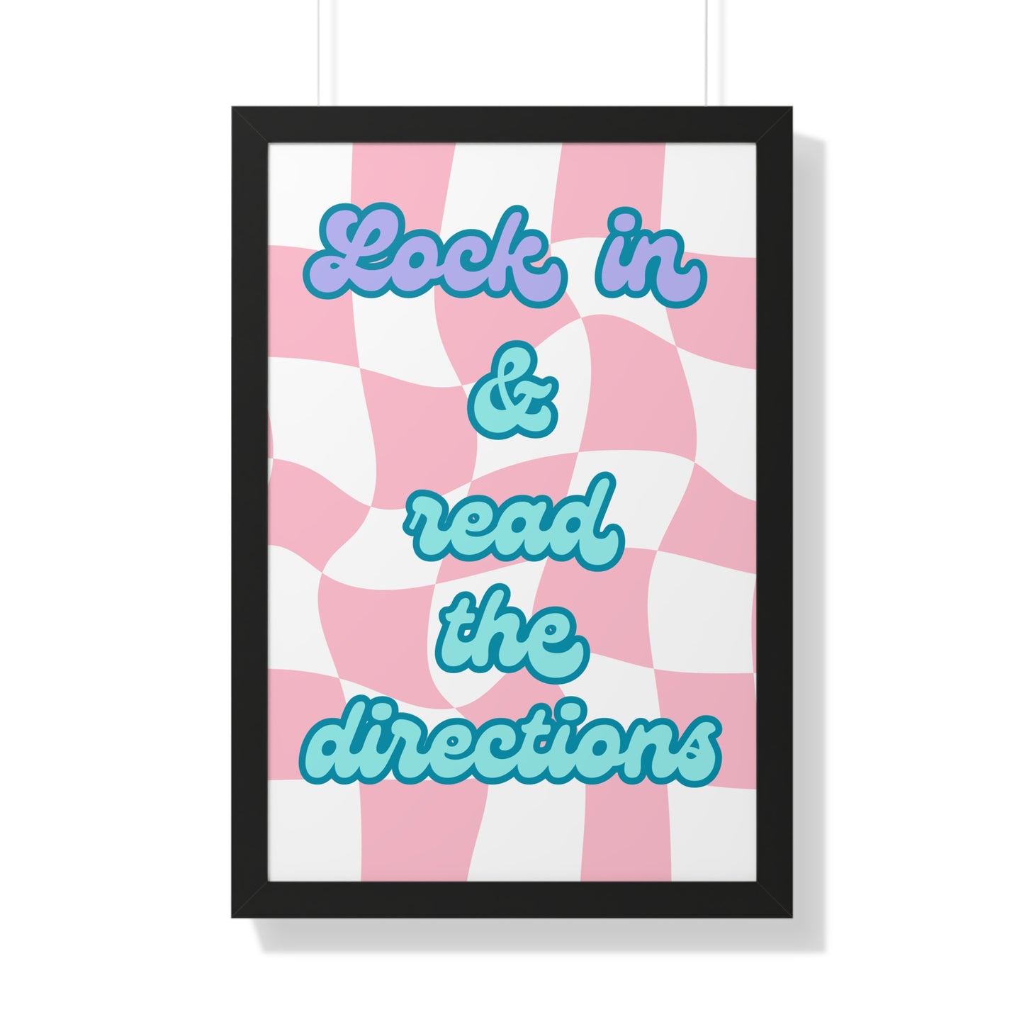 Lock in and Read the Directions