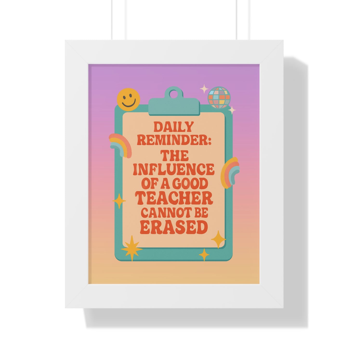 Daily Reminder: The Influence of a Good Teacher Cannot be Replaced smiley