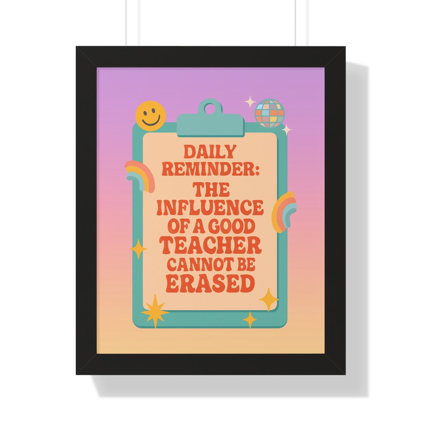 Daily Reminder: The Influence of a Good Teacher Cannot be Replaced smiley