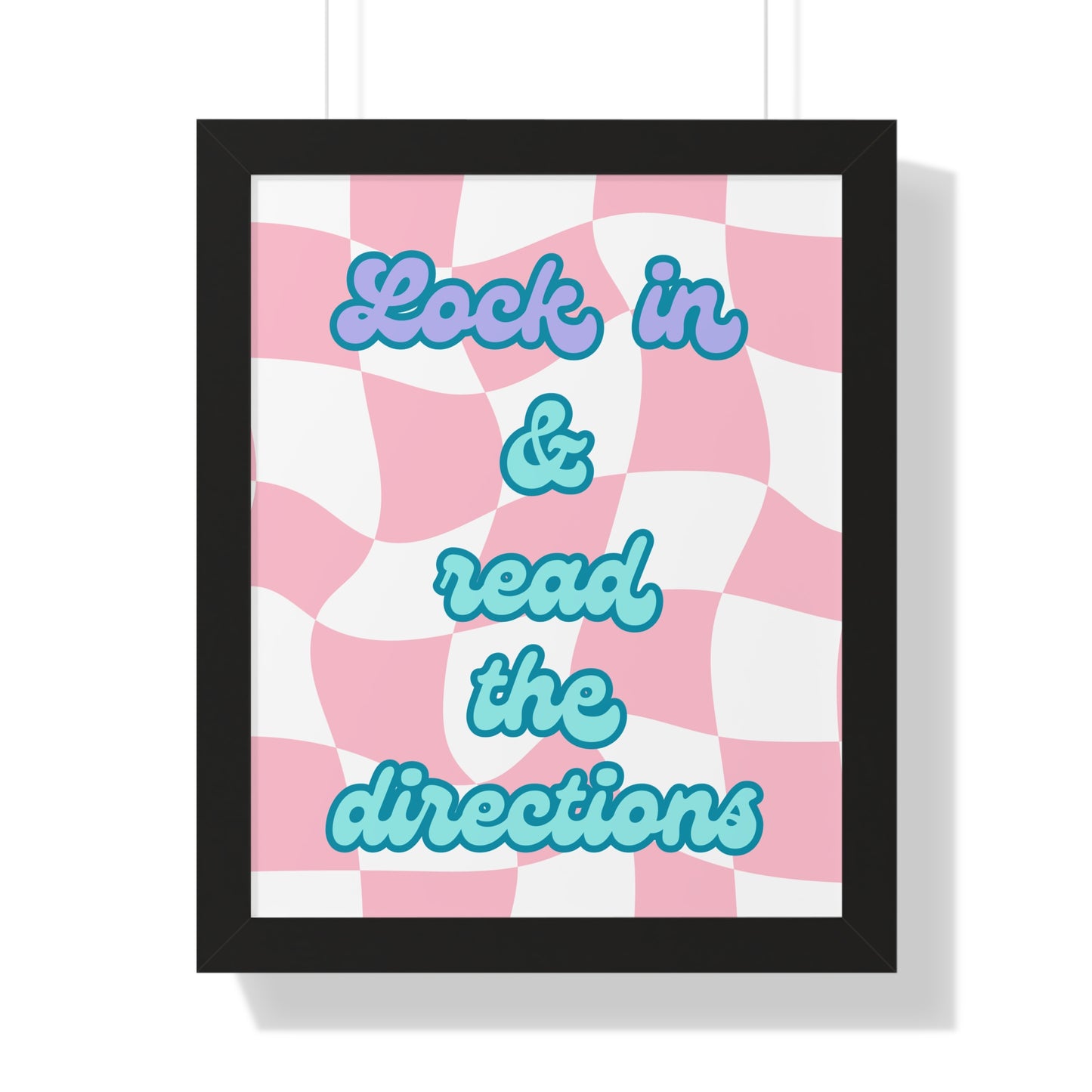 Lock in and Read the Directions