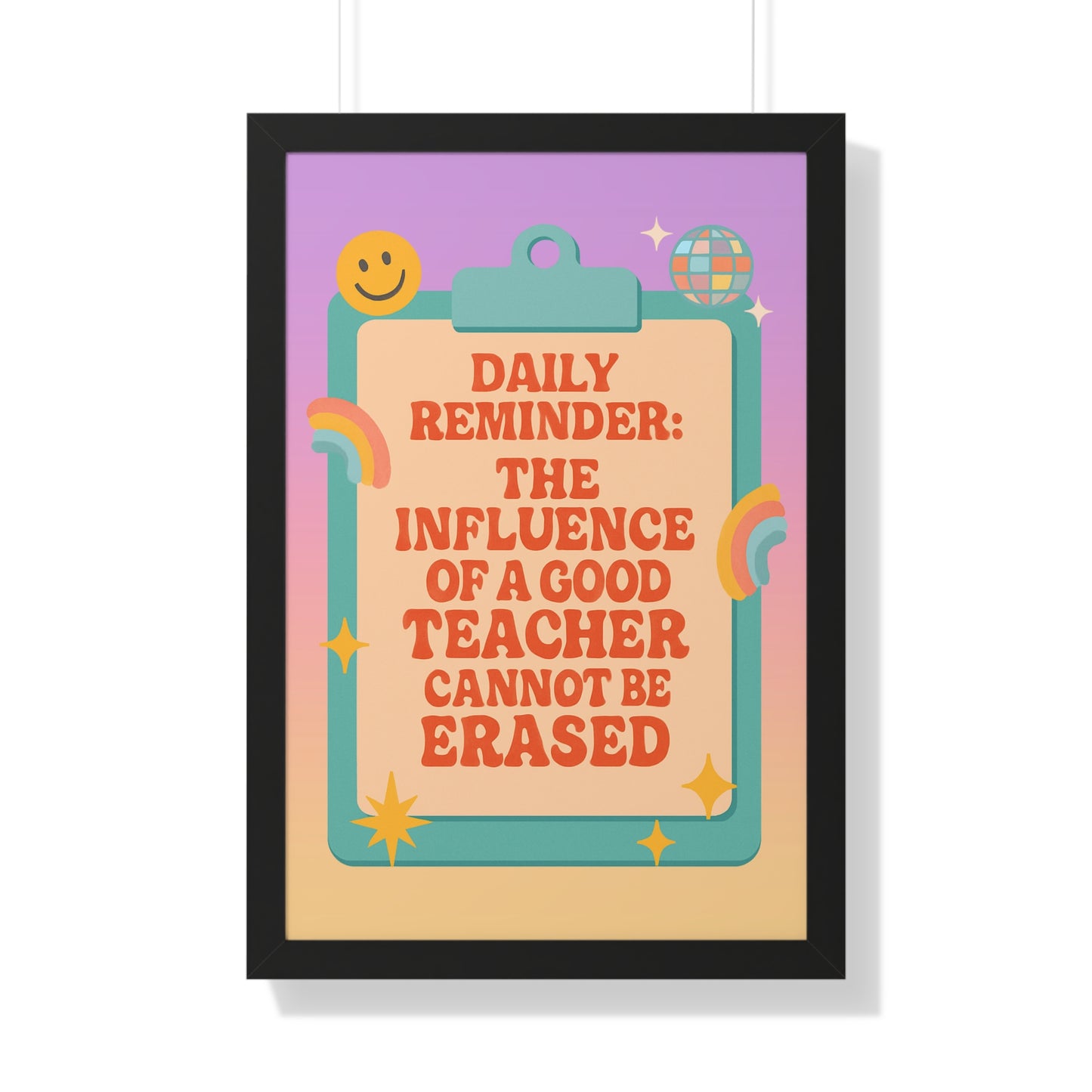 Daily Reminder: The Influence of a Good Teacher Cannot be Replaced smiley