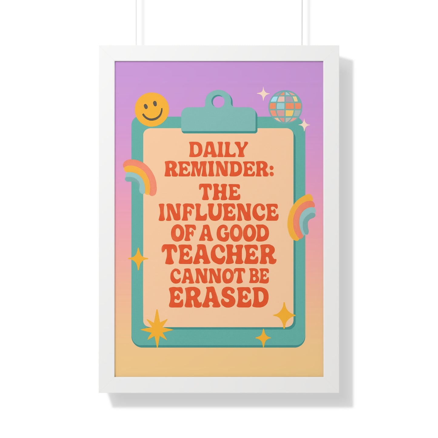Daily Reminder: The Influence of a Good Teacher Cannot be Replaced smiley