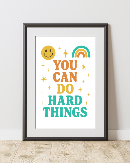 You Can do Hard Things green