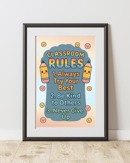 Classroom Rules, Pencil