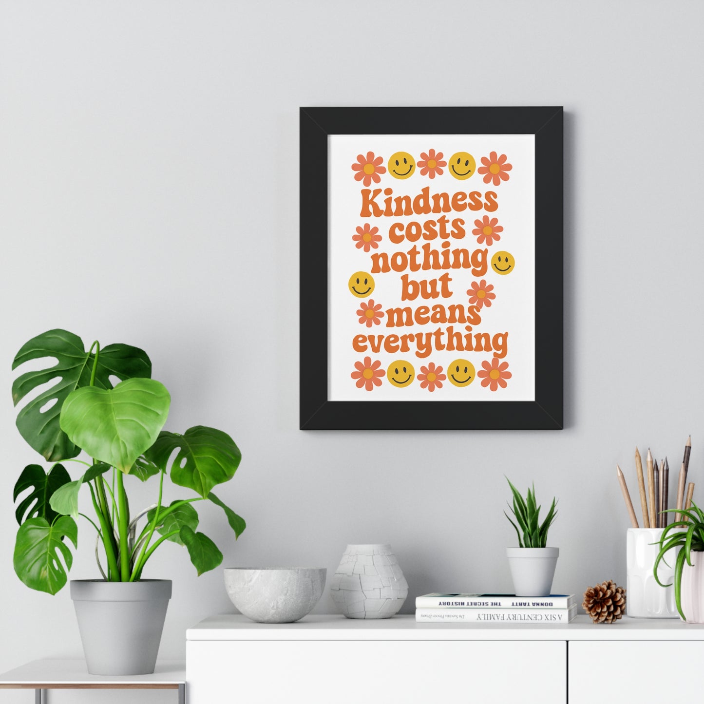 Kindness Costs Nothing Orange