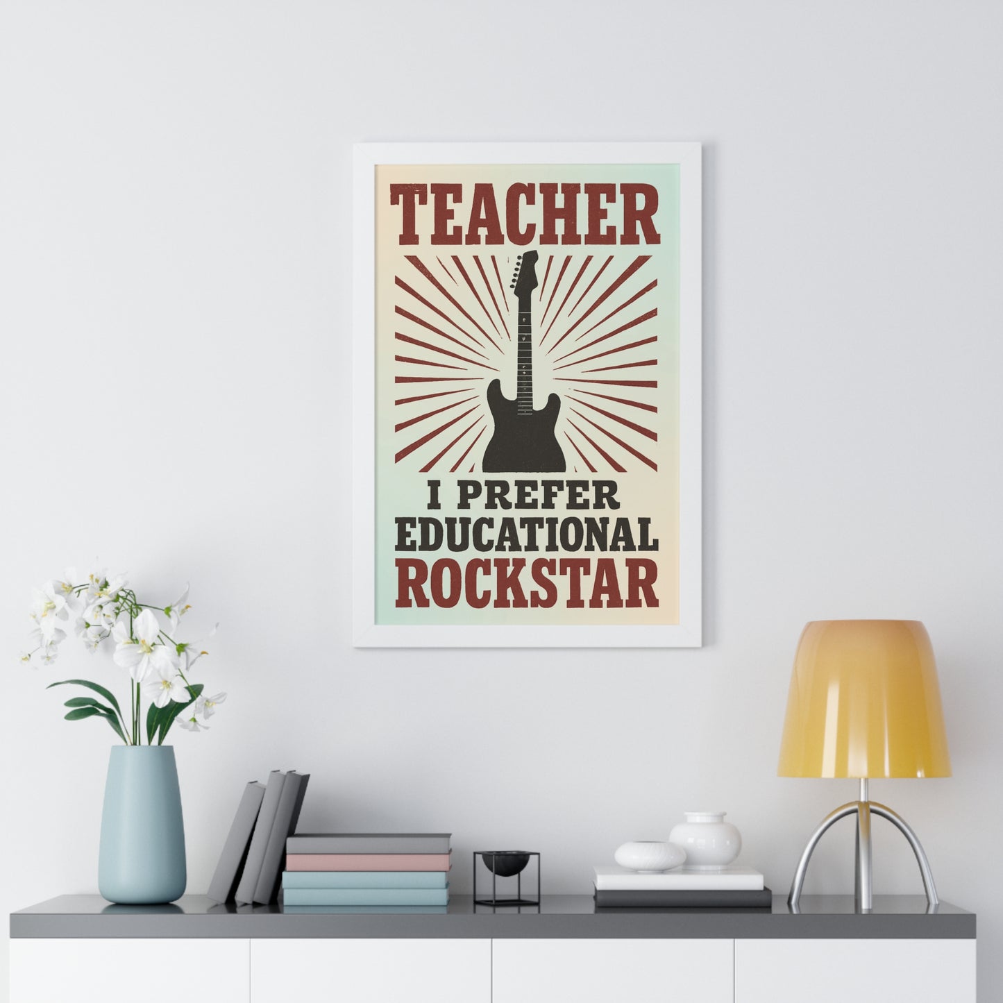 Teacher, I Prefer Educational Rockstar Guitar