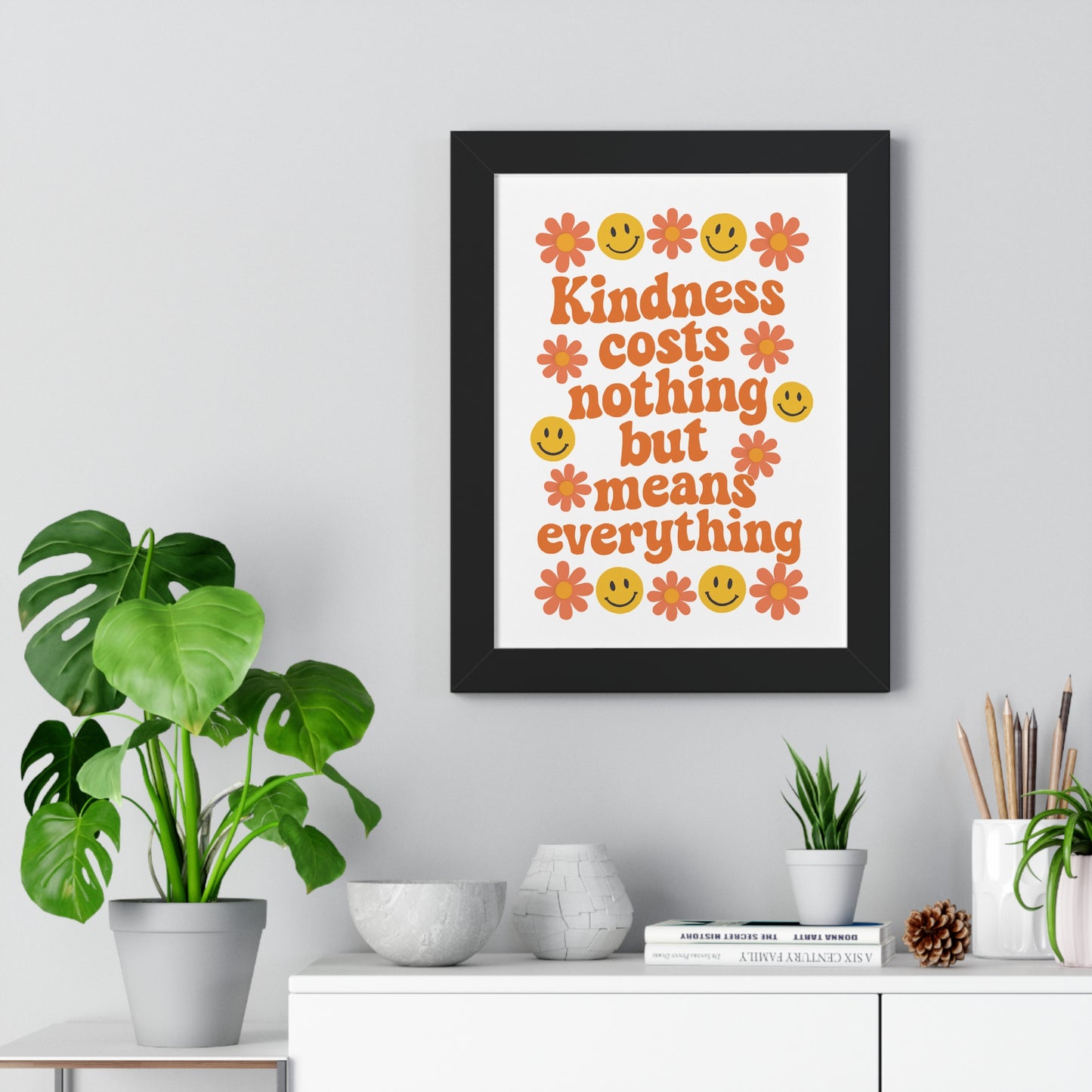 Kindness Costs Nothing Orange