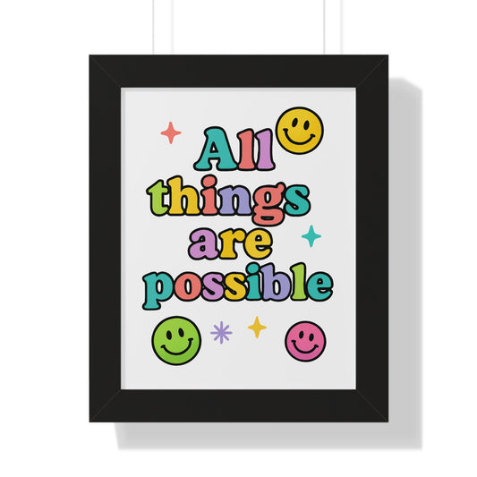 All Things are Possible