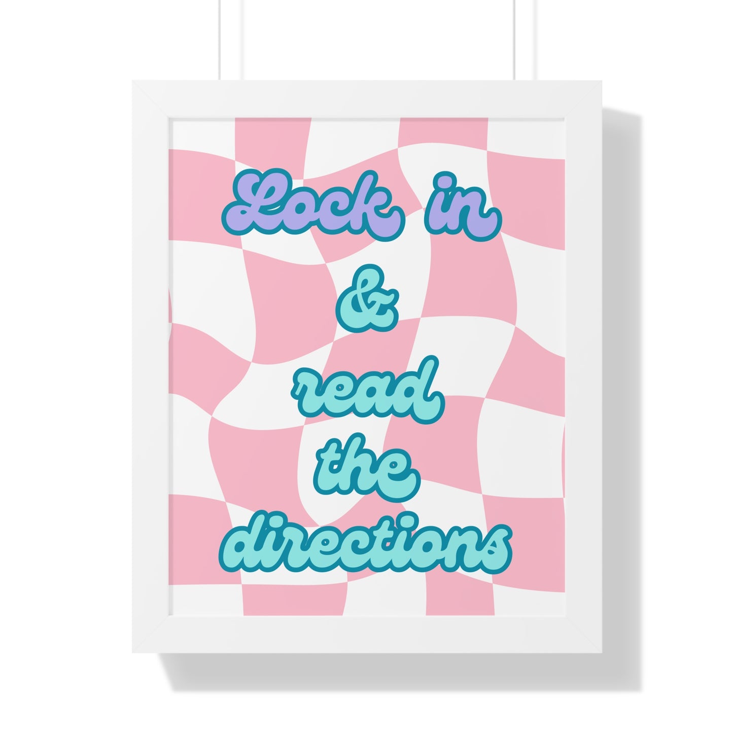 Lock in and Read the Directions