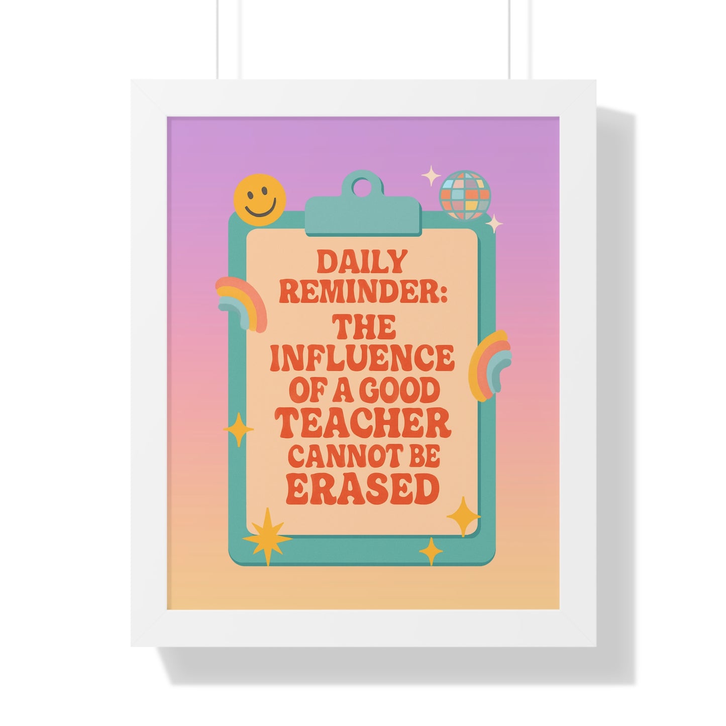 Daily Reminder: The Influence of a Good Teacher Cannot be Replaced smiley