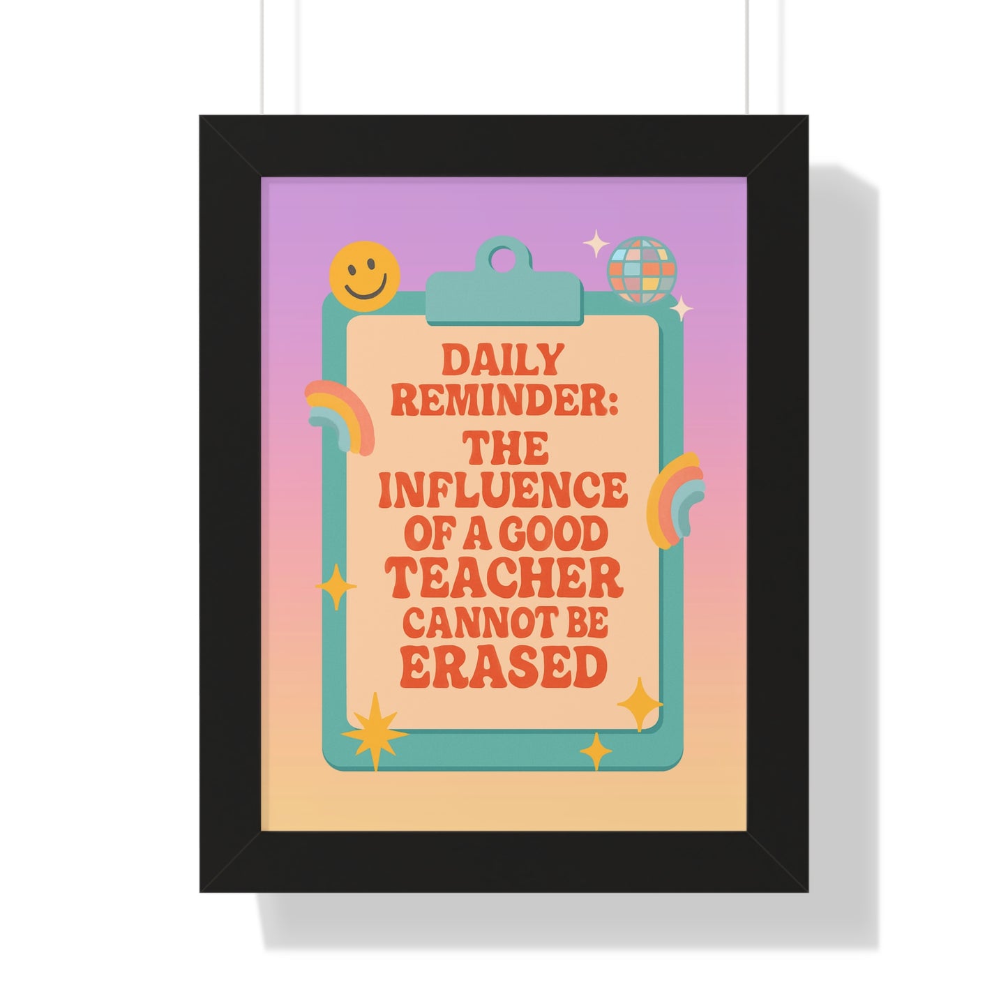 Daily Reminder: The Influence of a Good Teacher Cannot be Replaced smiley