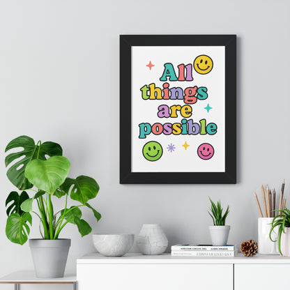 All Things are Possible
