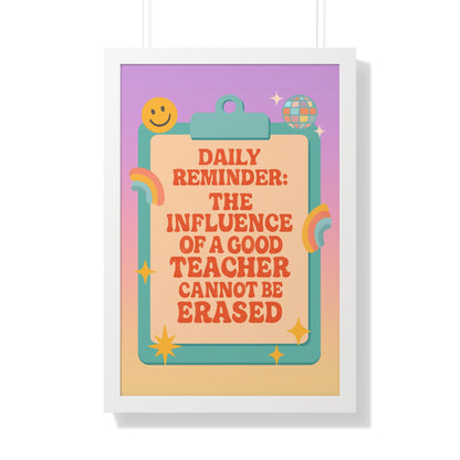 Daily Reminder: The Influence of a Good Teacher Cannot be Replaced smiley