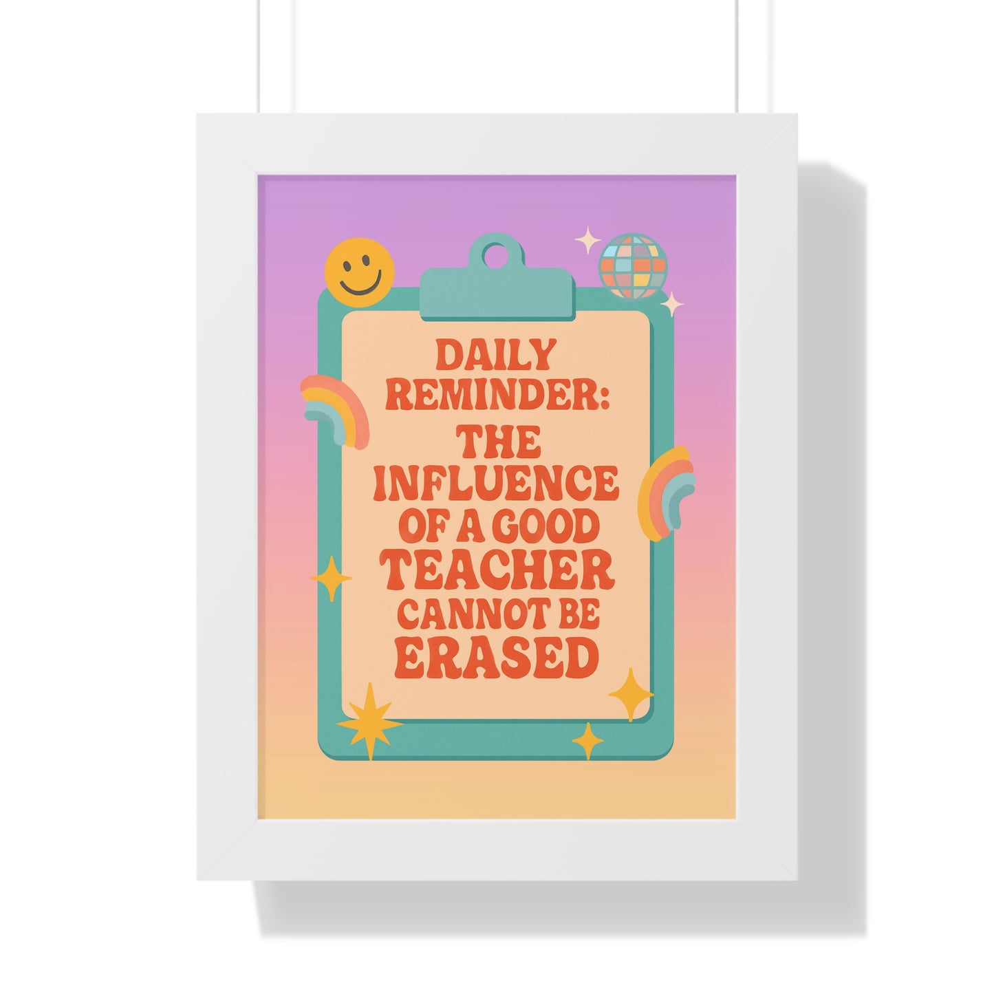 Daily Reminder: The Influence of a Good Teacher Cannot be Replaced smiley