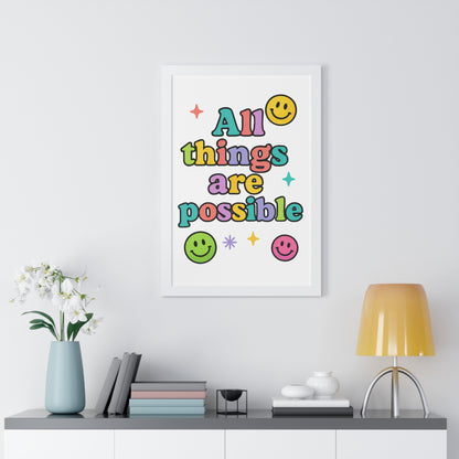 All Things are Possible